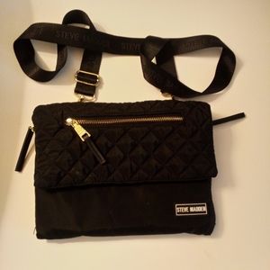 Steve Madden Black and Gold  Bag